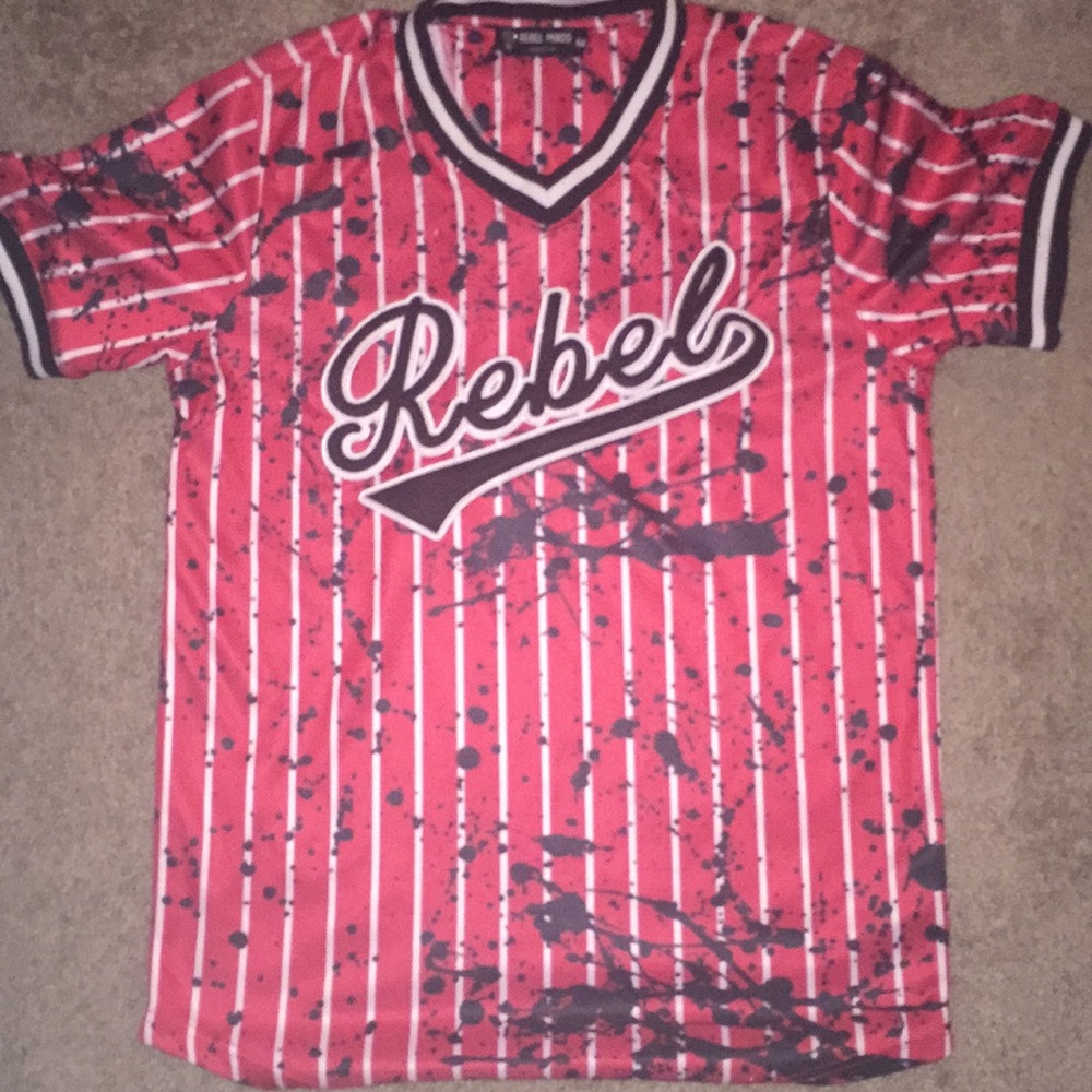 Rebel Baseball Tee